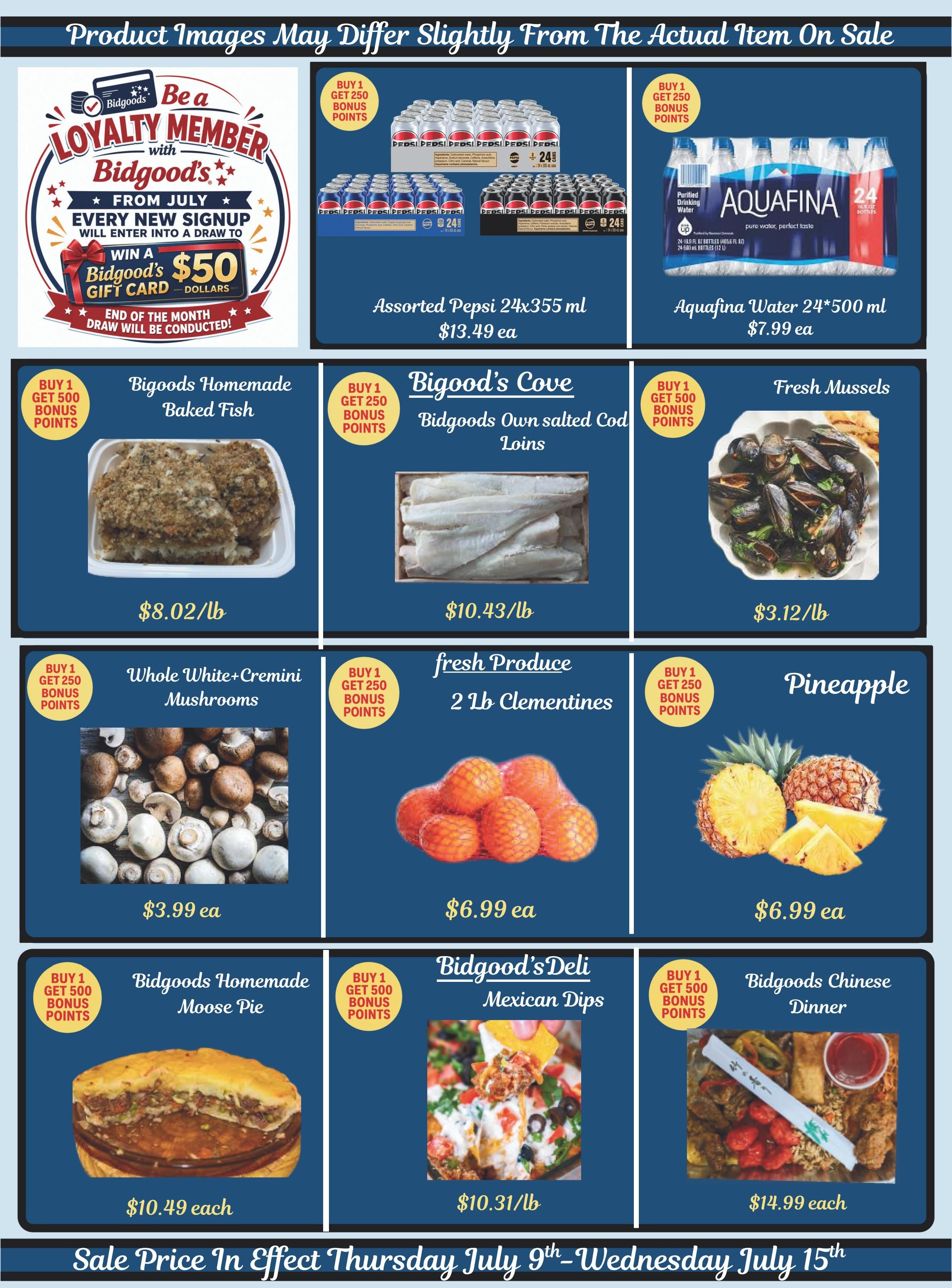 Bidgood's Flyer July 9 to 15