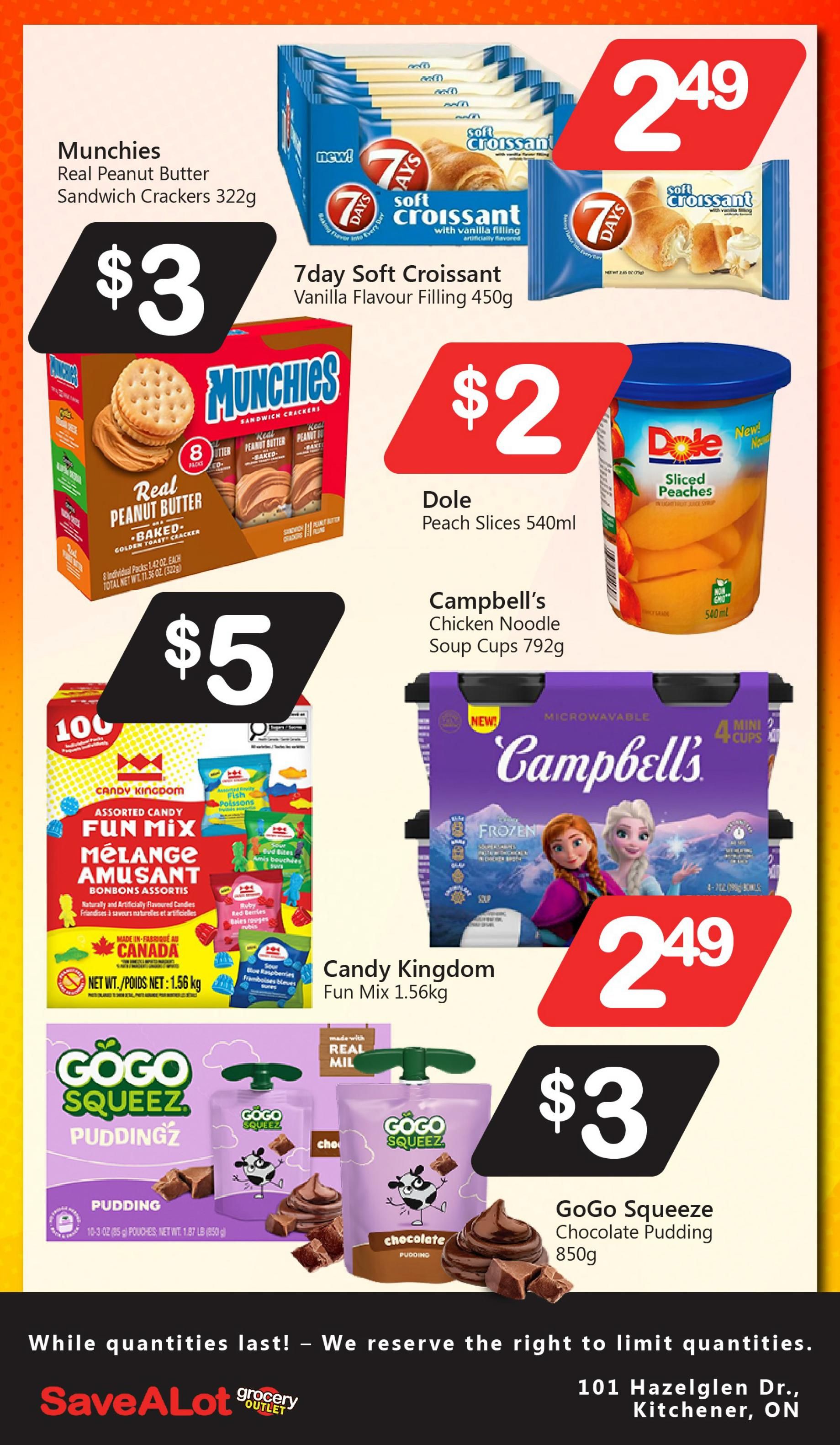 SaveALot Grocery Outlet Flyer July 9 to 15