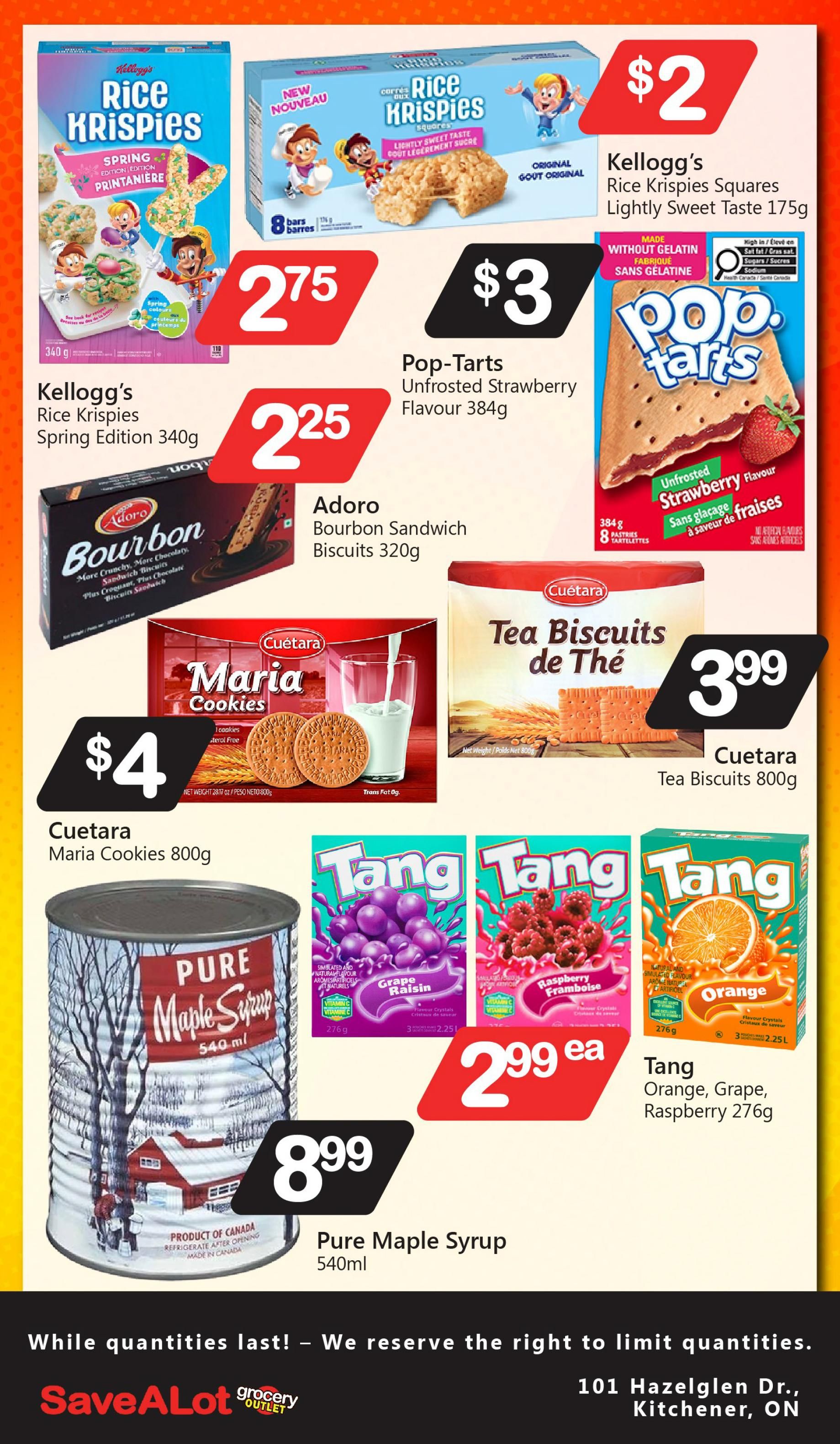 SaveALot Grocery Outlet Flyer July 9 to 15