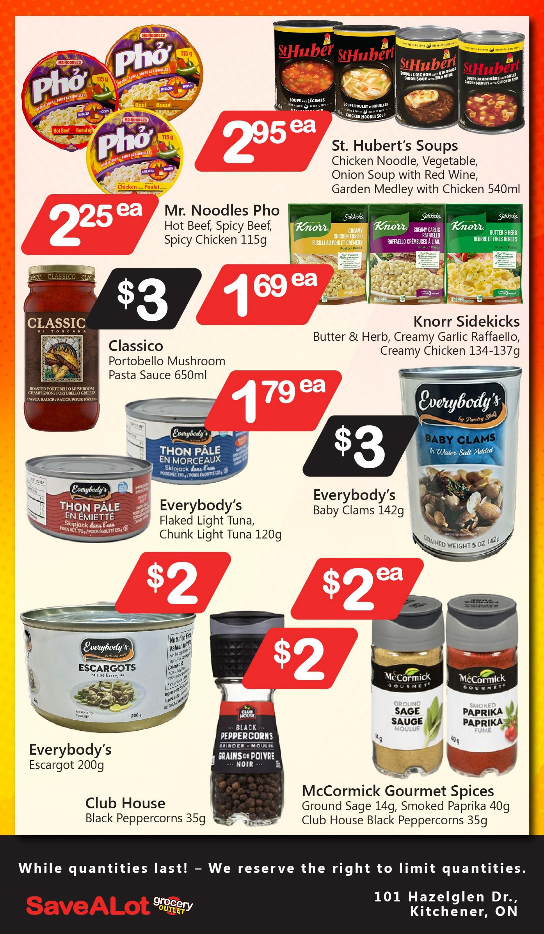 SaveALot Grocery Outlet Flyer July 9 to 15