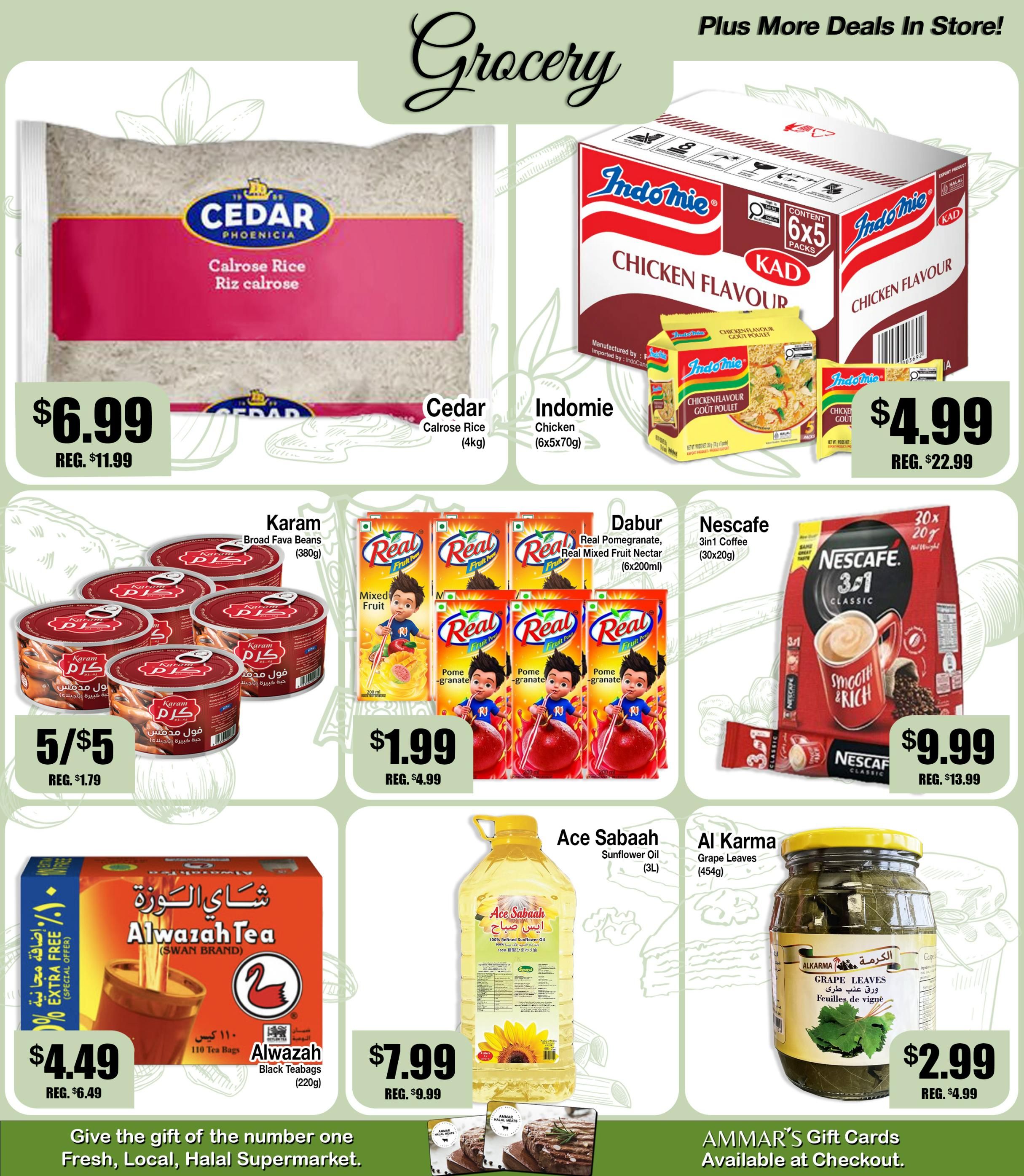 Ammar's Halal Meats Flyer July 9 to 15