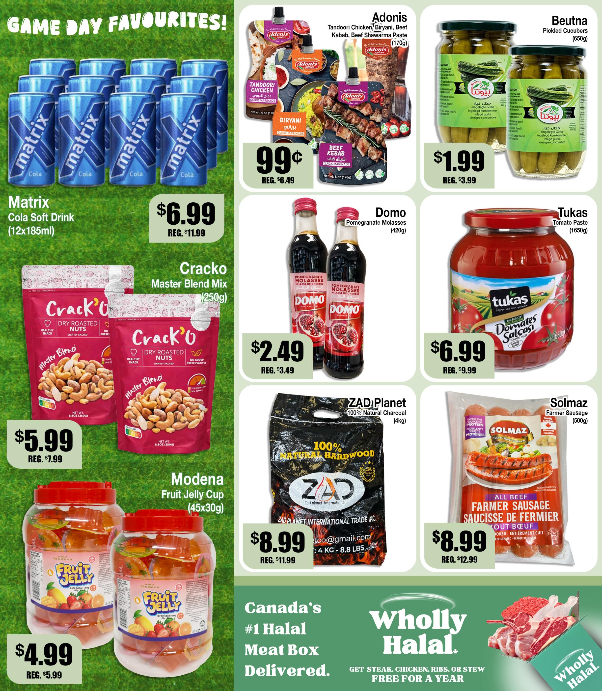 Ammar's Halal Meats Flyer July 9 to 15