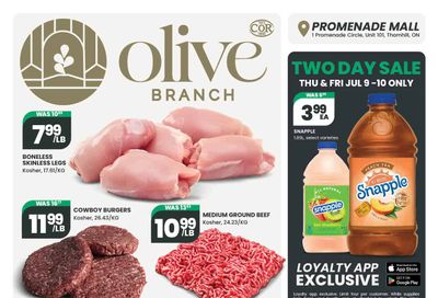 Olive Branch Flyer July 9 to 15