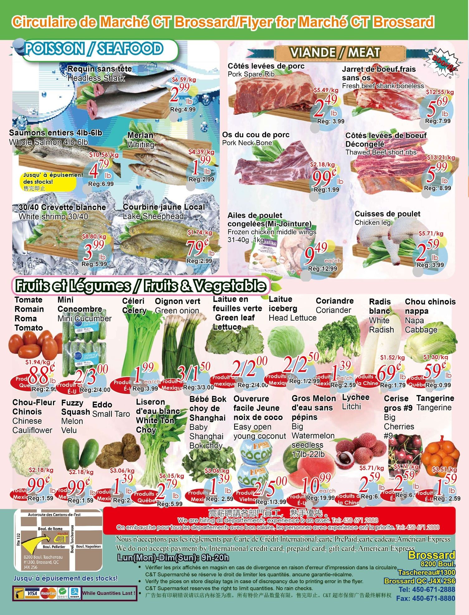 Marche C&T (Brossard) Flyer July 9 to 15