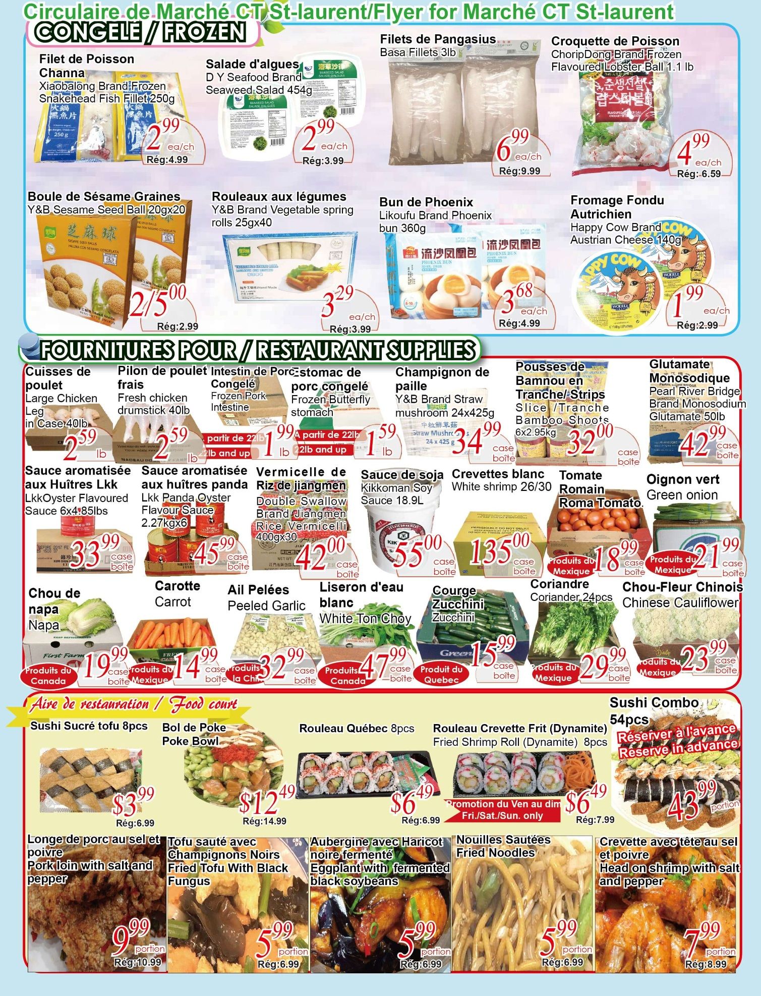 Marche C&T (St. Laurent) Flyer July 9 to 15