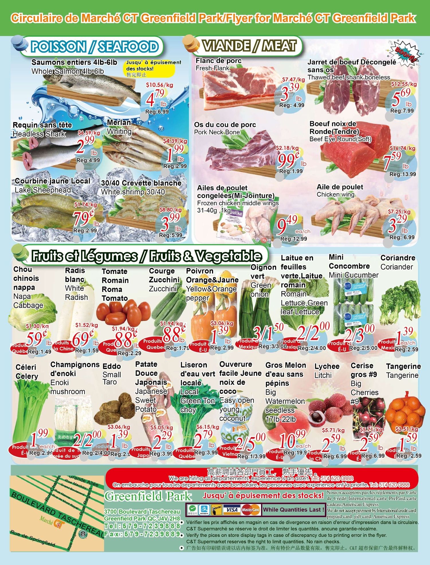 Marche C&T (Greenfield Park) Flyer July 9 to 15