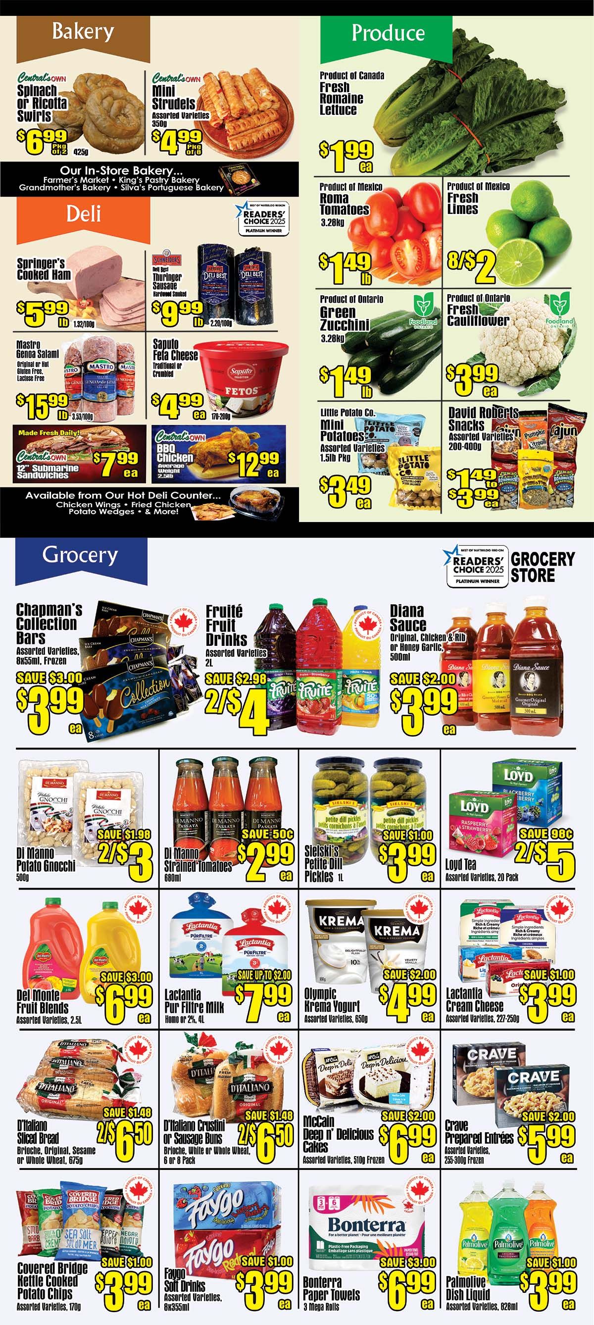 Central Fresh Market Flyer July 9 to 16