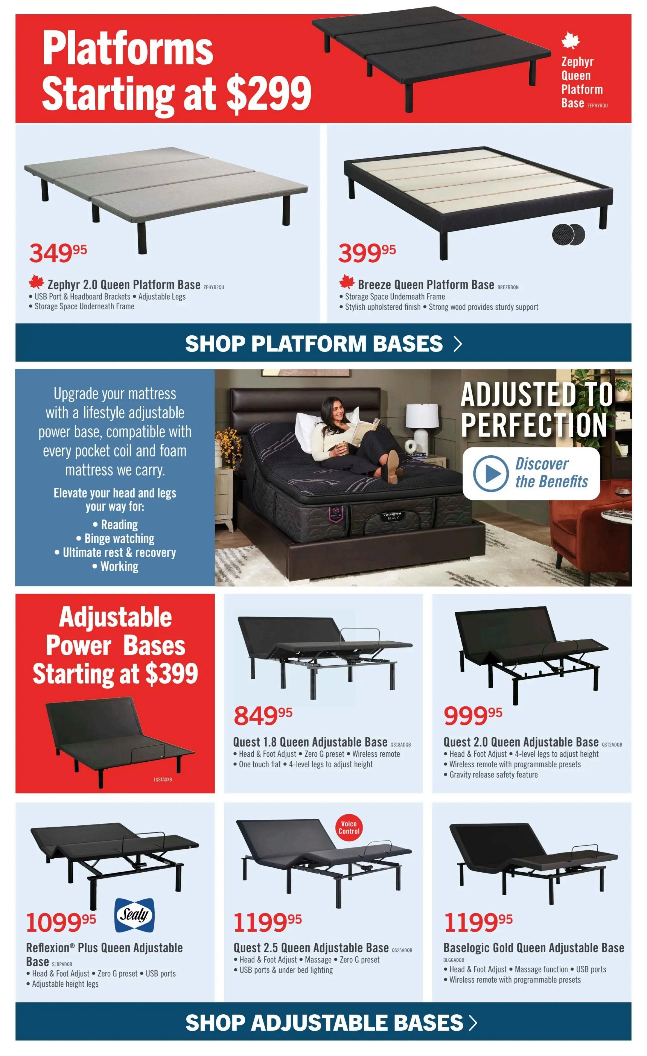 The Brick Mattress Store Flyer July 9 to 15