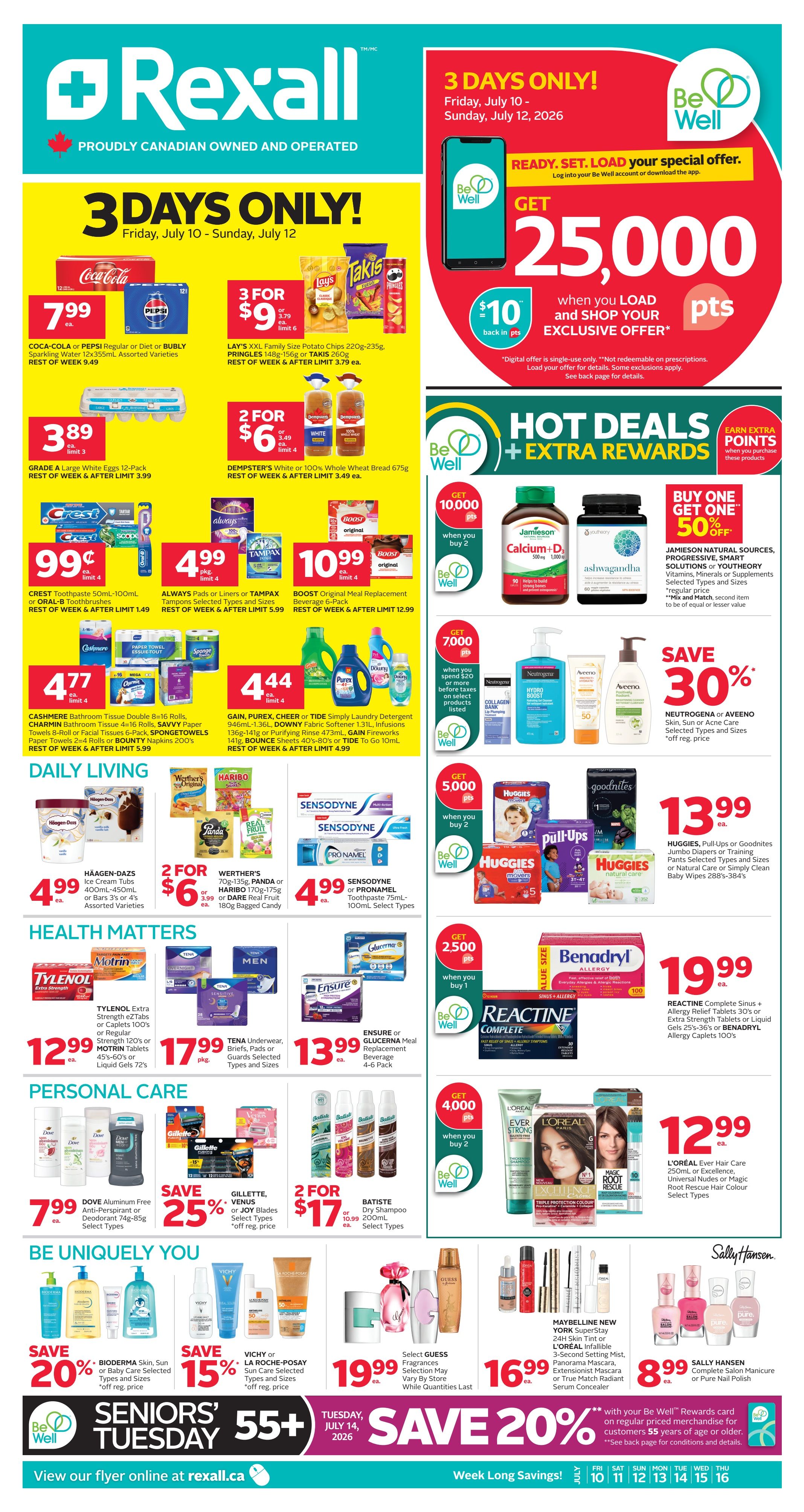 Rexall (ON) Flyer July 10 to 16