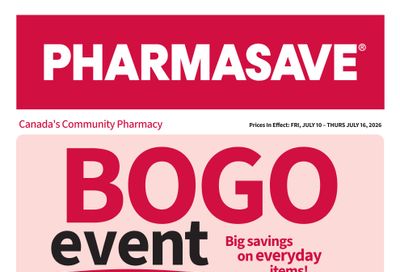 Pharmasave (Atlantic) Flyer July 10 to 16