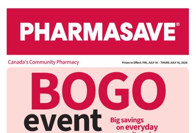 Pharmasave (ON & West) Flyer July 10 to 16