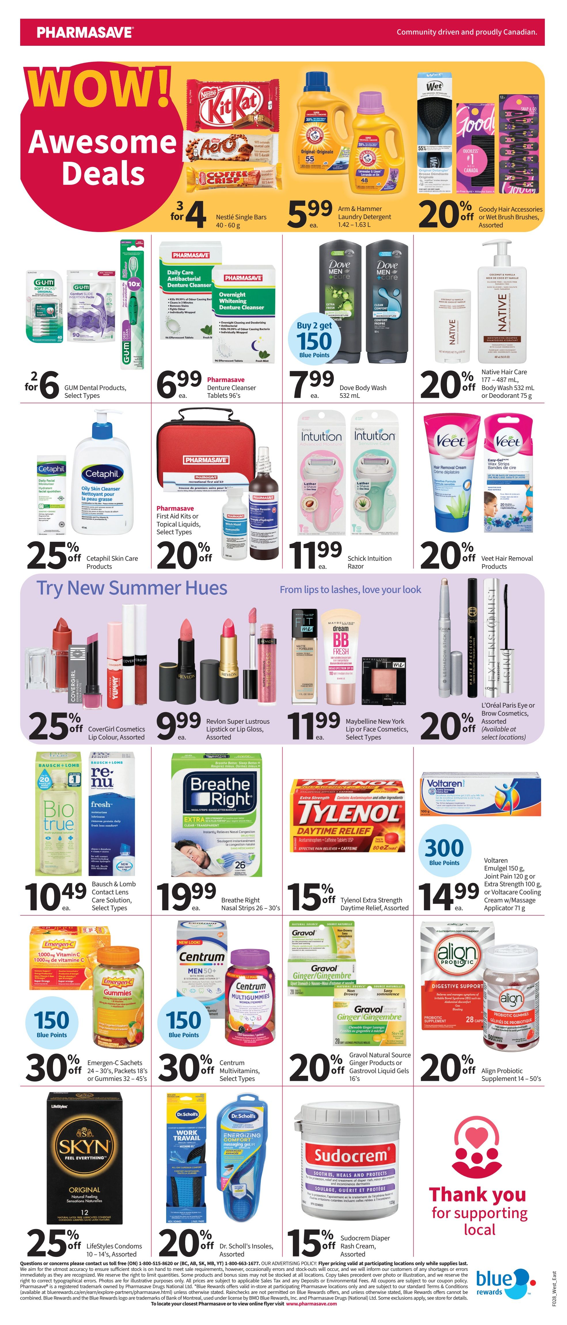 Pharmasave (ON & West) Flyer July 10 to 16