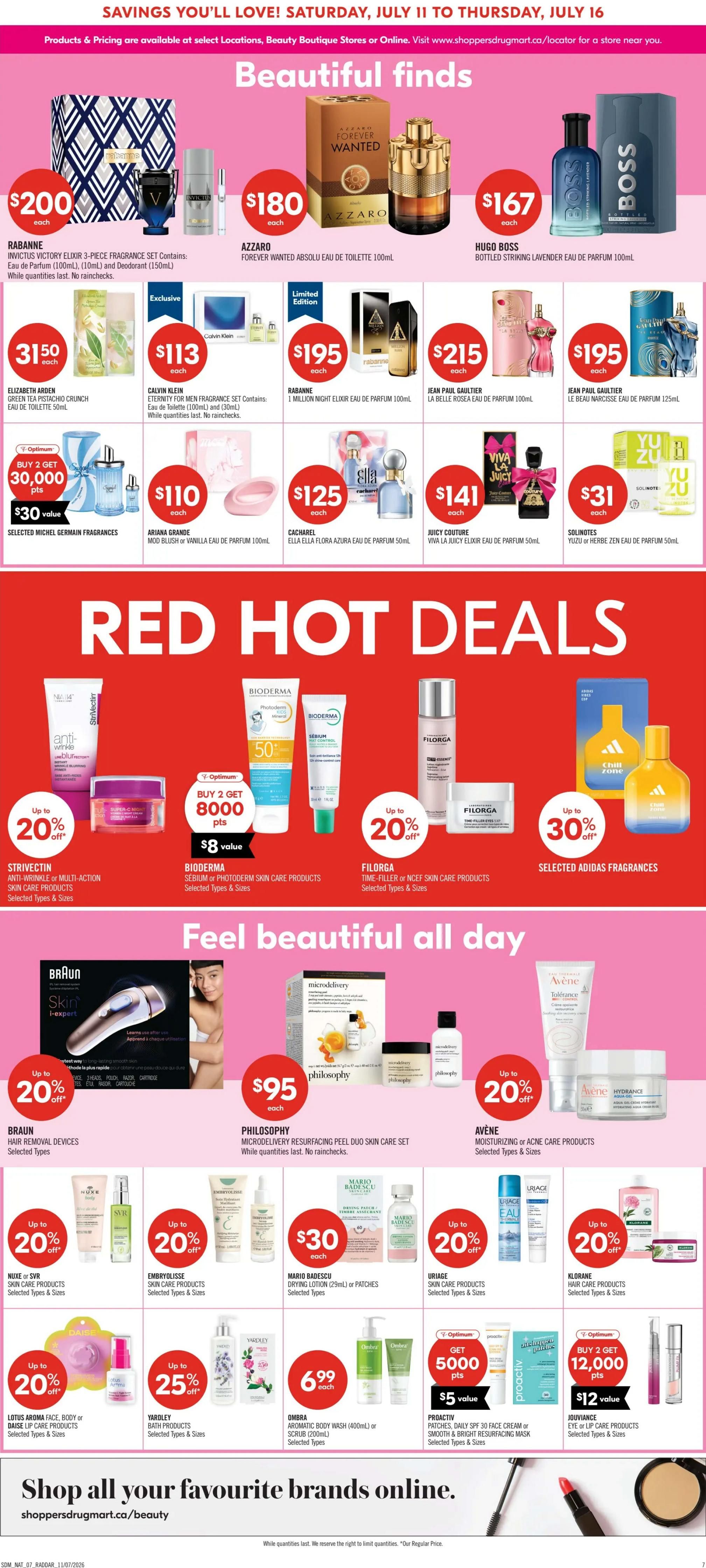 Shoppers Drug Mart (ON) Flyer July 11 to 16