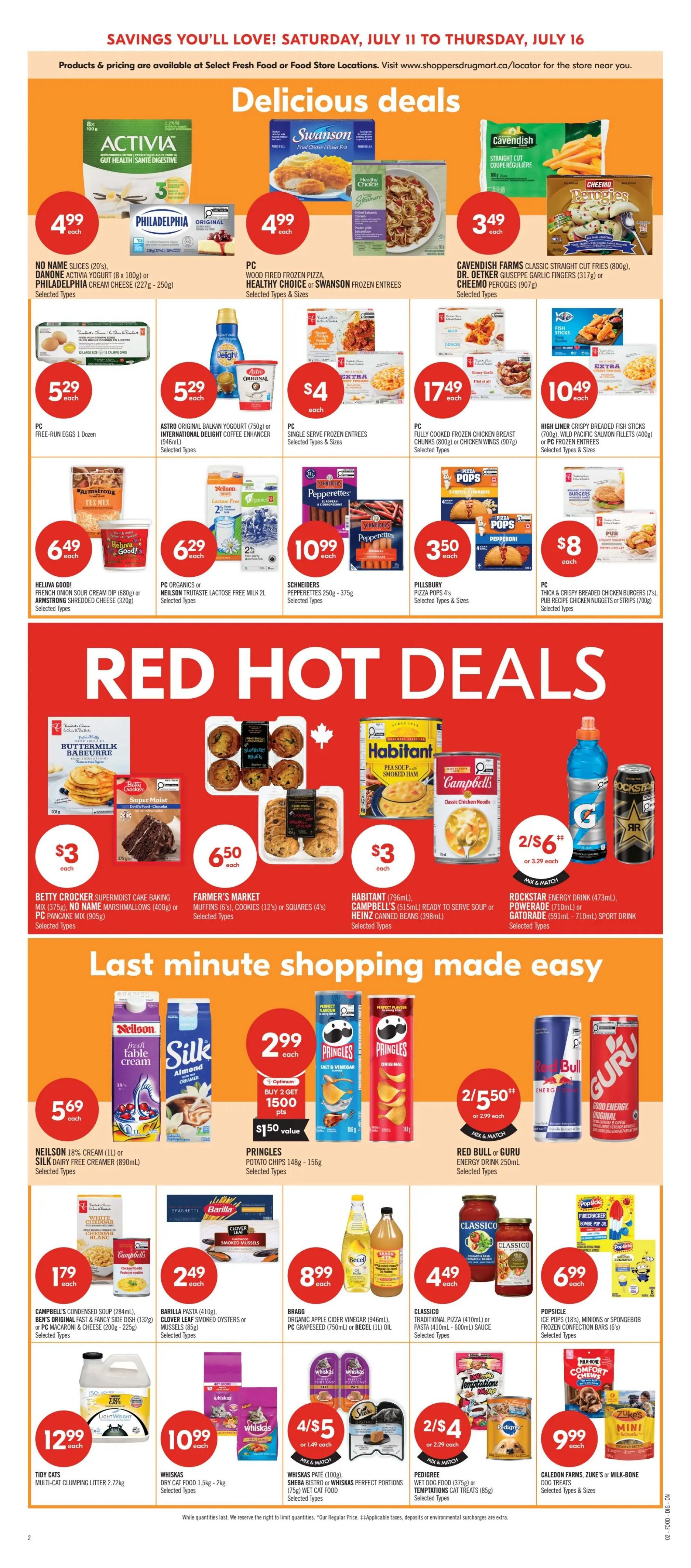 Shoppers Drug Mart (ON) Flyer July 11 to 16