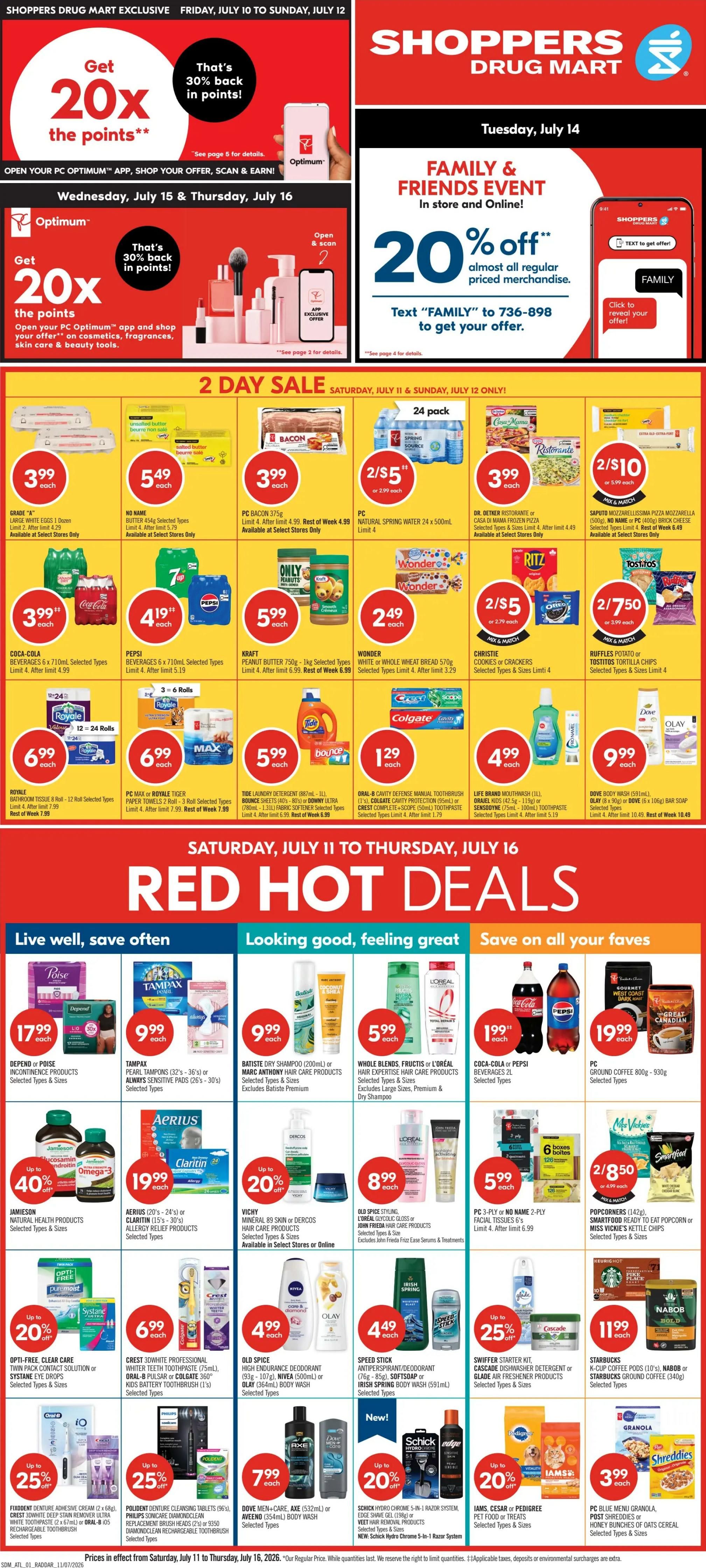 Shoppers Drug Mart (Atlantic) Flyer July 11 to 16