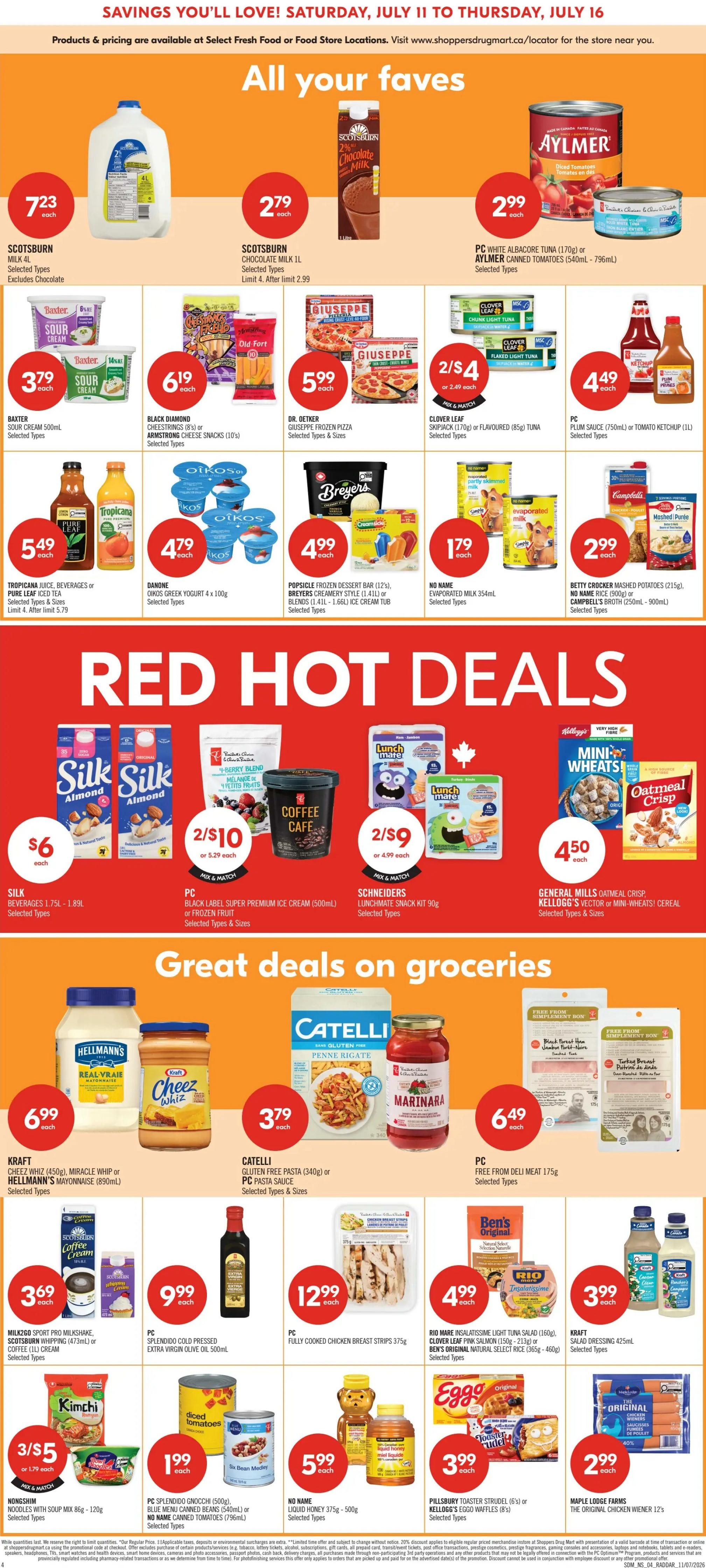Shoppers Drug Mart (Atlantic) Flyer July 11 to 16