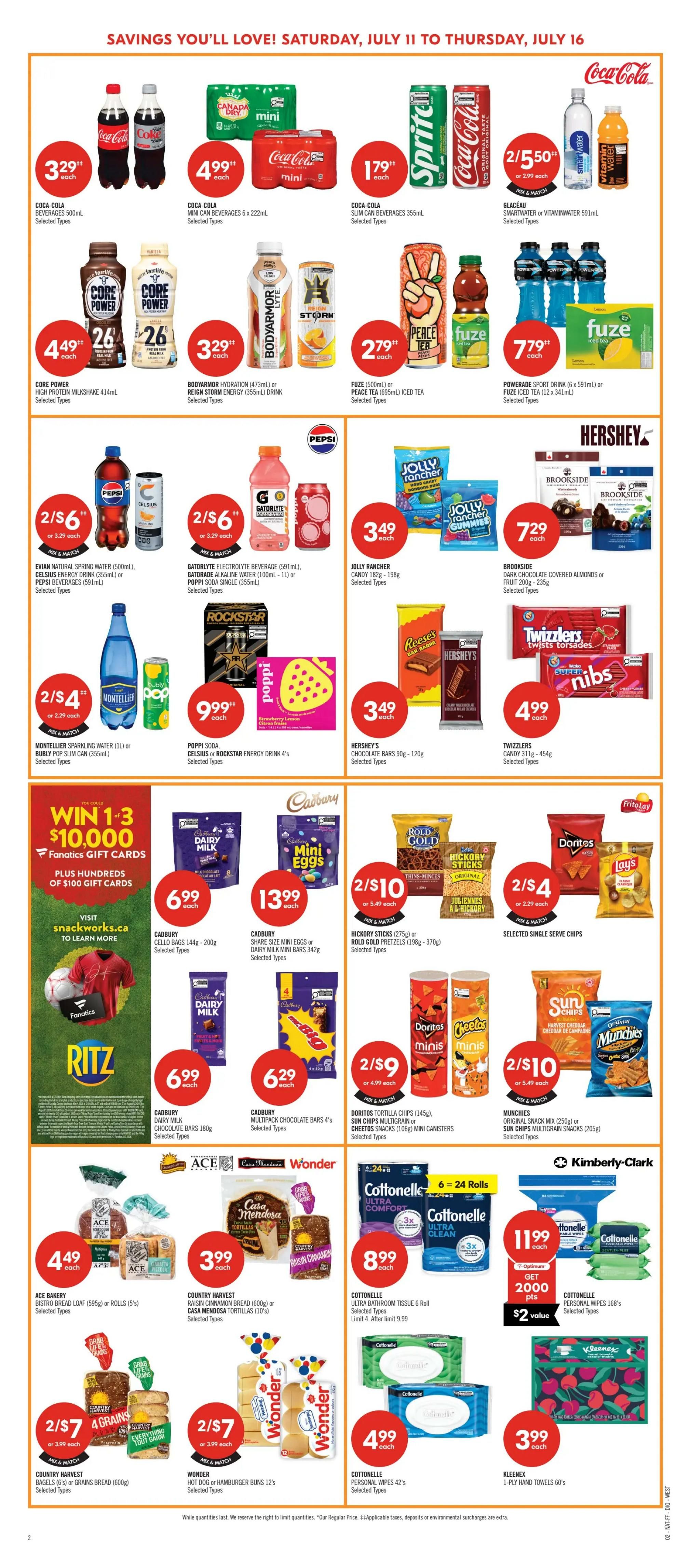 Shoppers Drug Mart (West) Flyer July 11 to 16