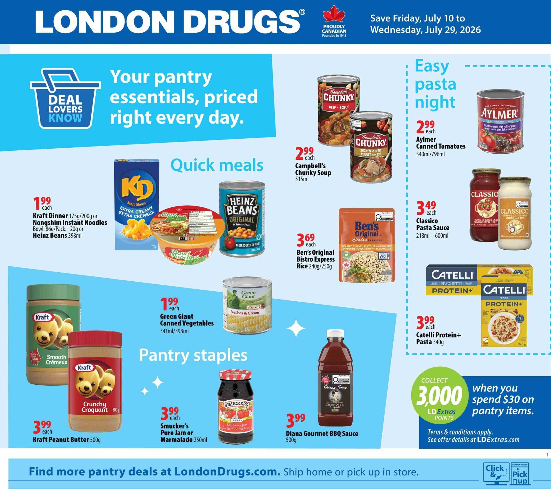 London Drugs Flyer July 10 to 29