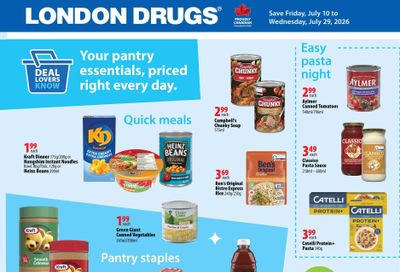 London Drugs Flyer July 10 to 29
