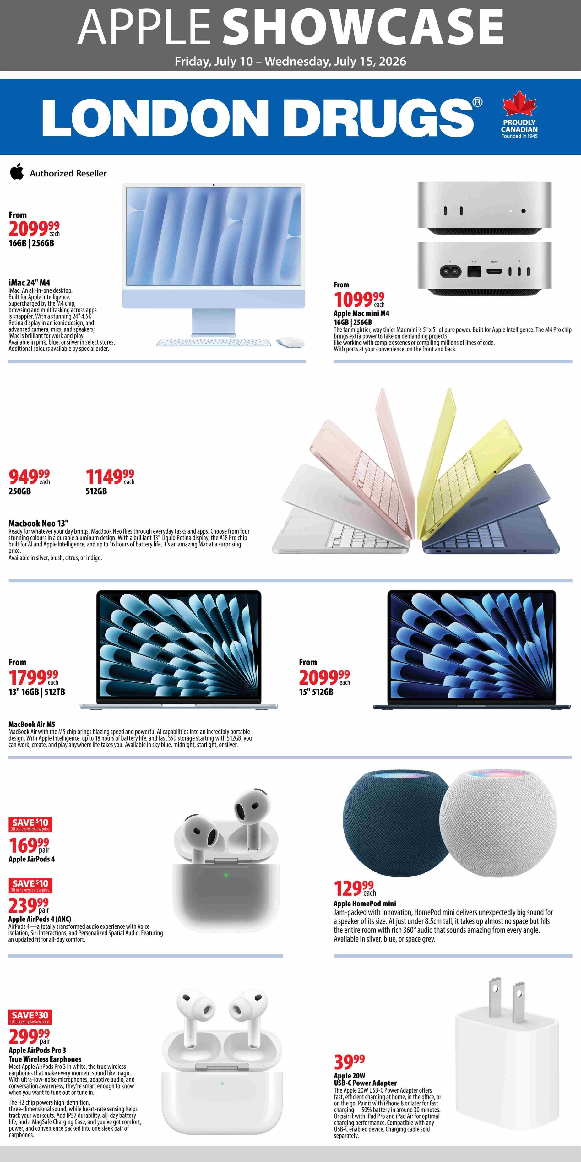 London Drugs Weekly Flyer July 10 to 15