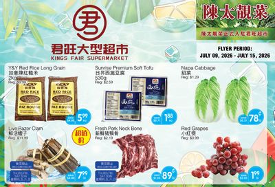 Kings Fair Supermarket Flyer July 9 to 15