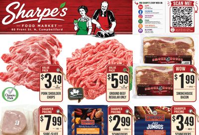 Sharpe's Food Market Flyer July 9 to 15