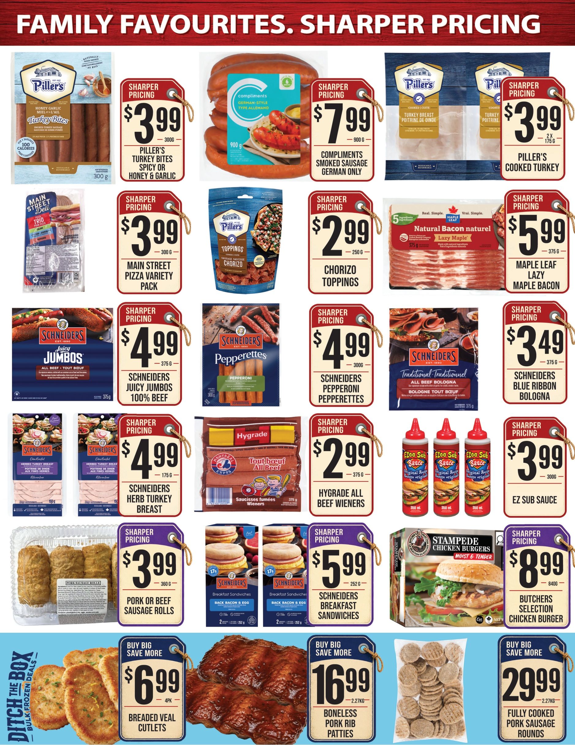 Sharpe's Food Market Flyer July 9 to 15