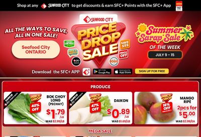 Seafood City Supermarket (ON) Flyer July 9 to 15