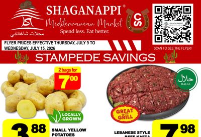 Shaganappi Mediterranean Market Flyer July 9 to 15
