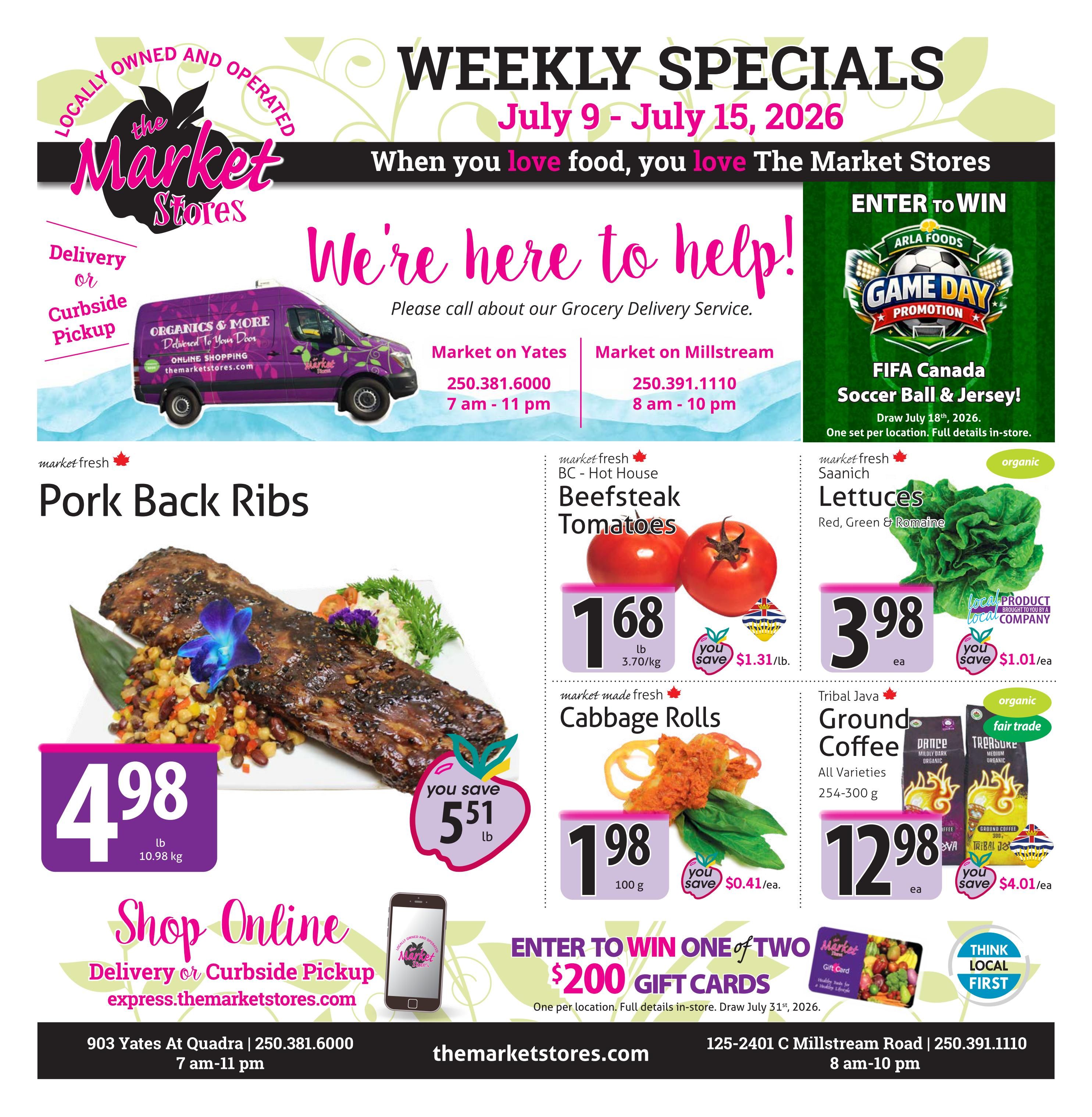 The Market Stores Flyer July 9 to 15