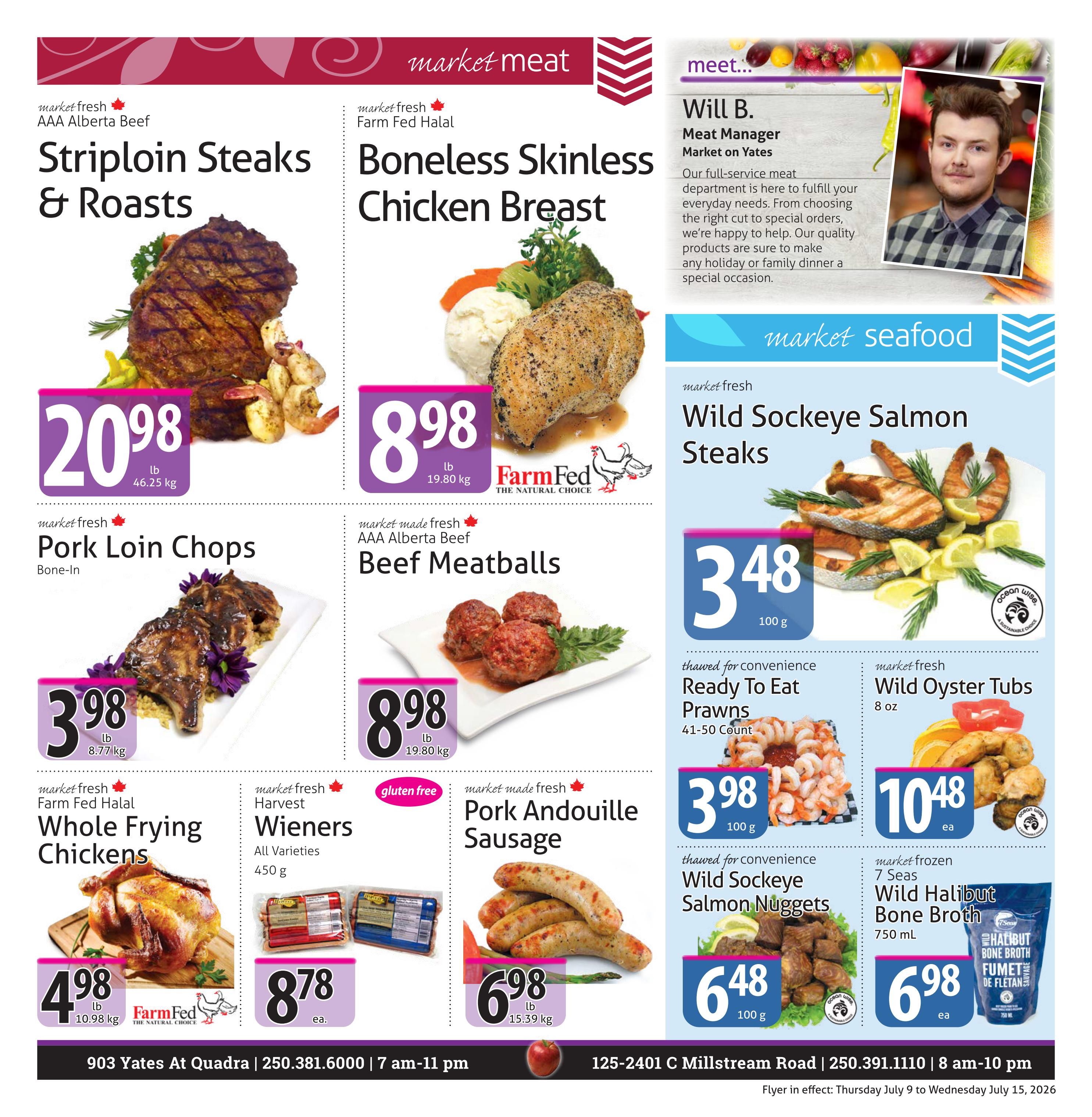 The Market Stores Flyer July 9 to 15