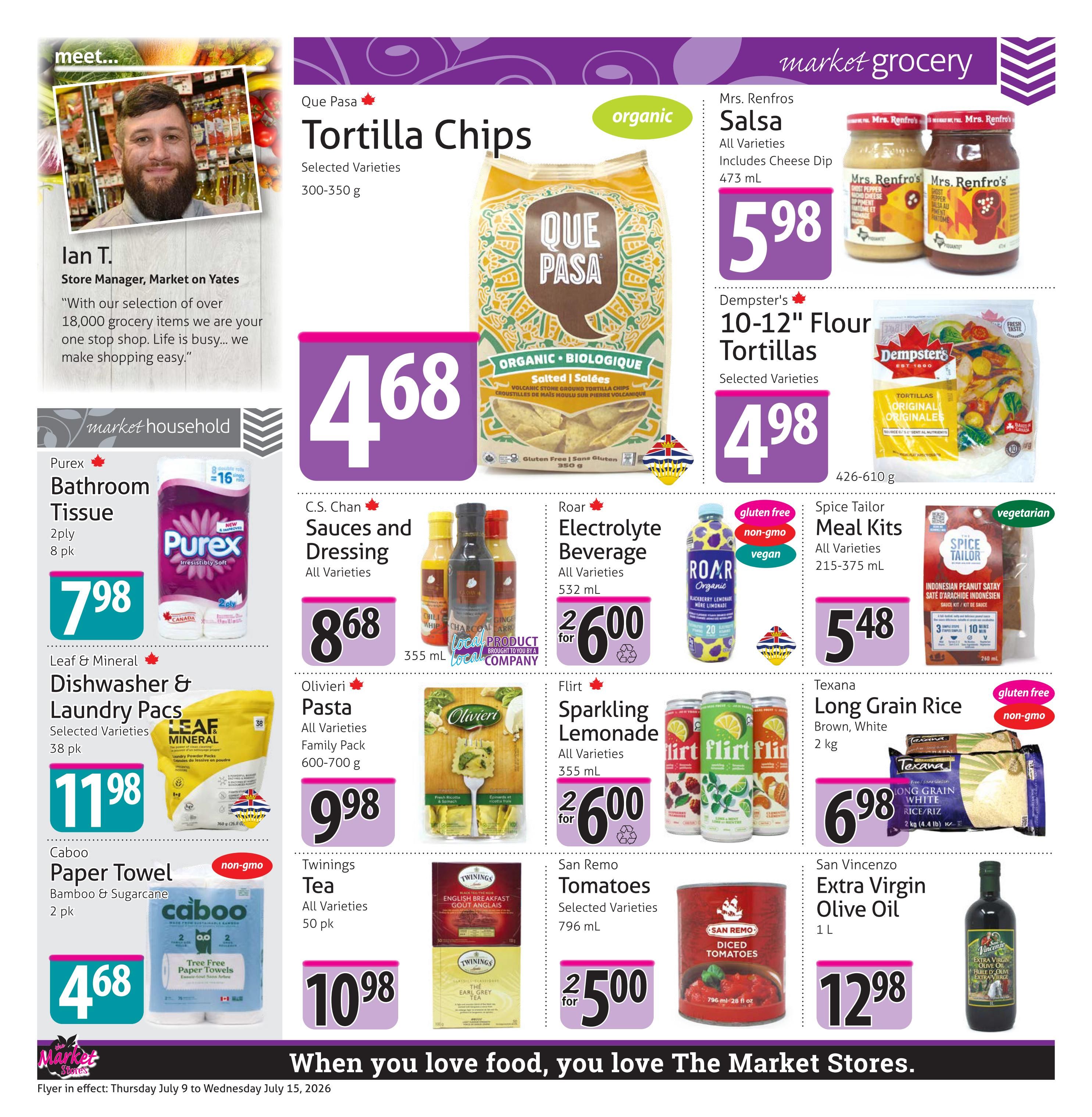 The Market Stores Flyer July 9 to 15