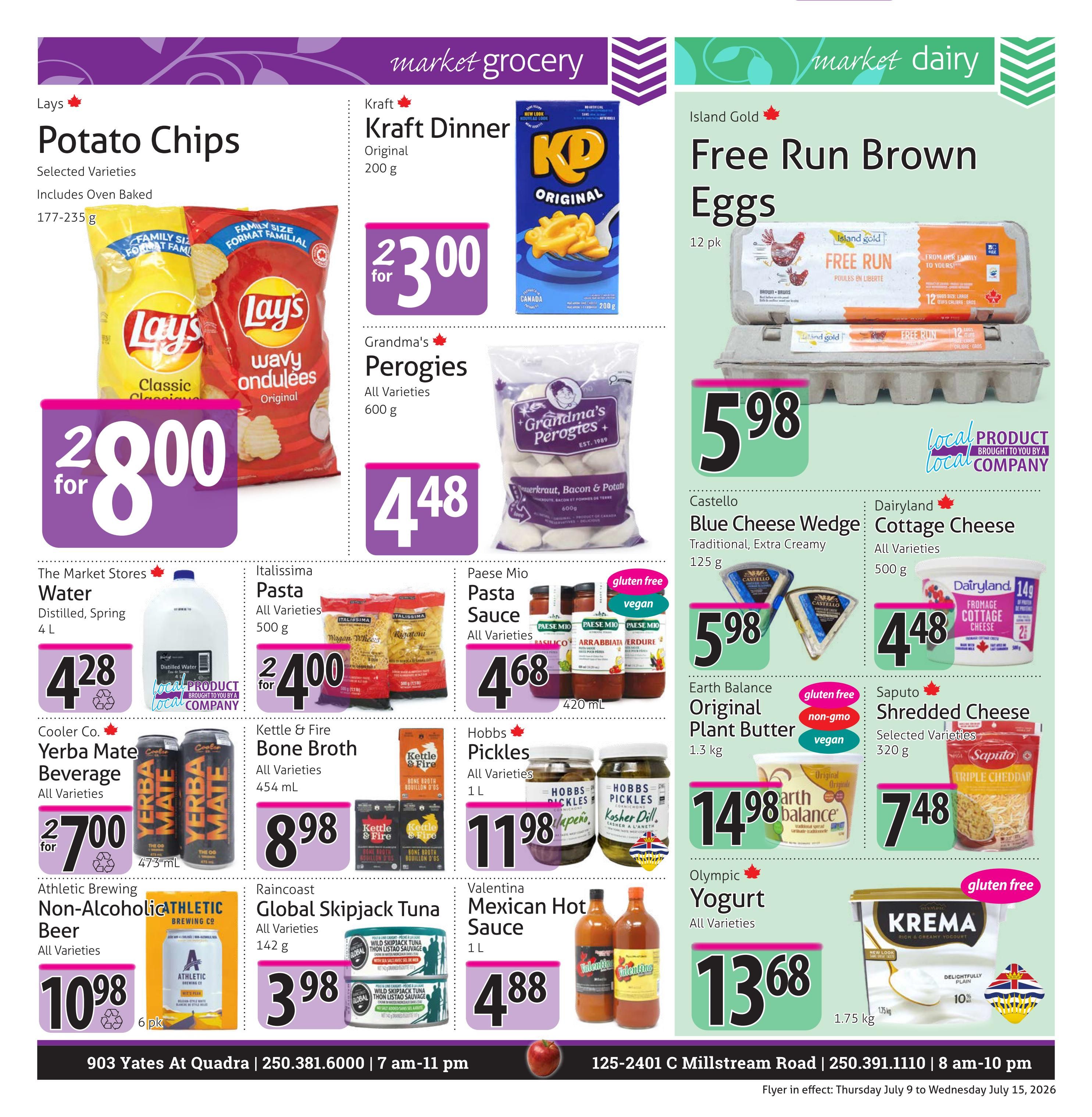 The Market Stores Flyer July 9 to 15