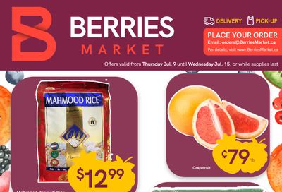 Berries Market Flyer July 9 to 15