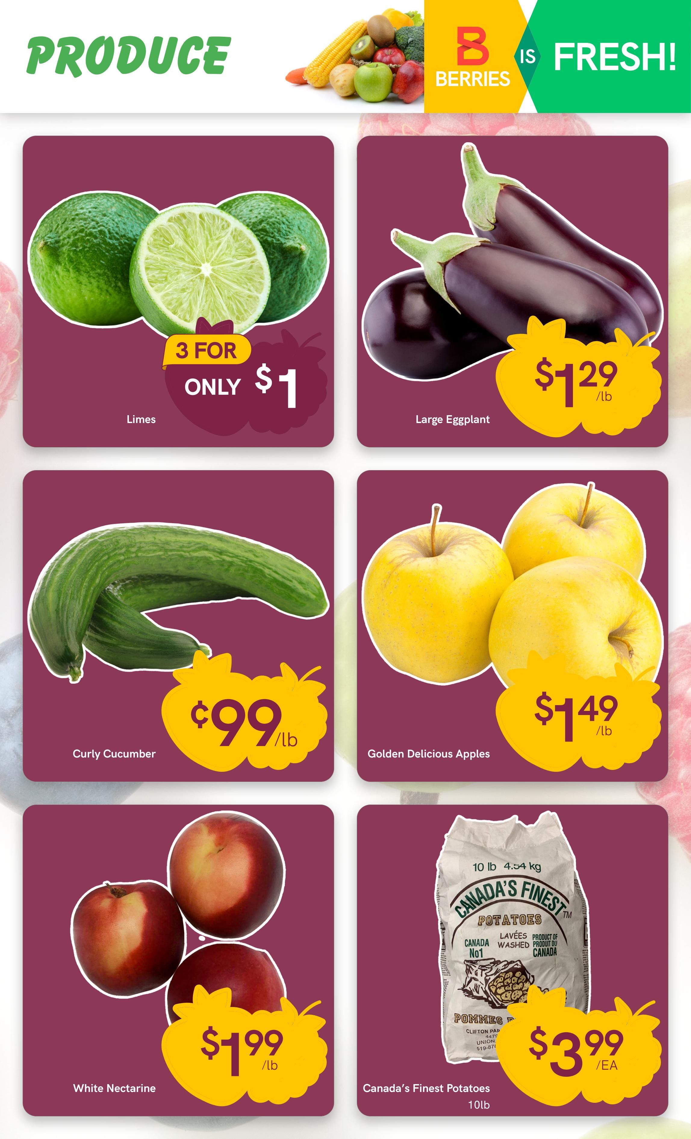 Berries Market Flyer July 9 to 15