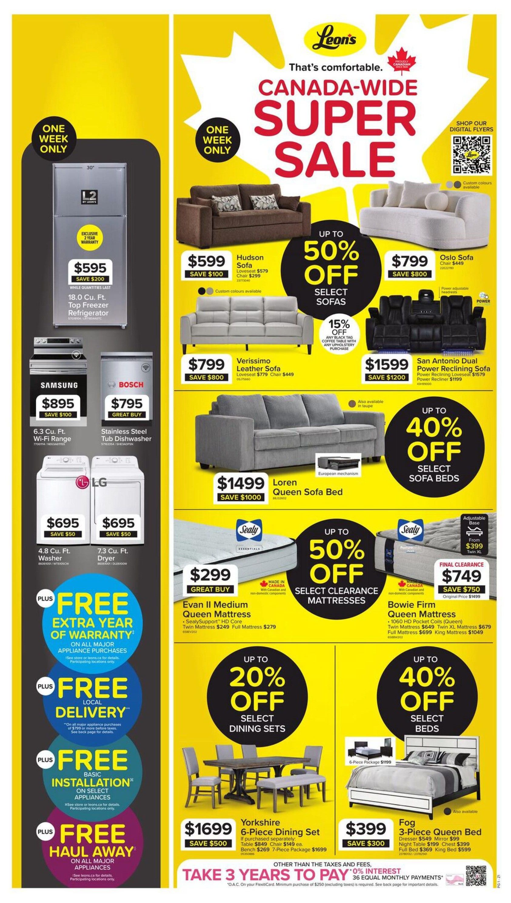 Leon’s Flyer July 9 to 15