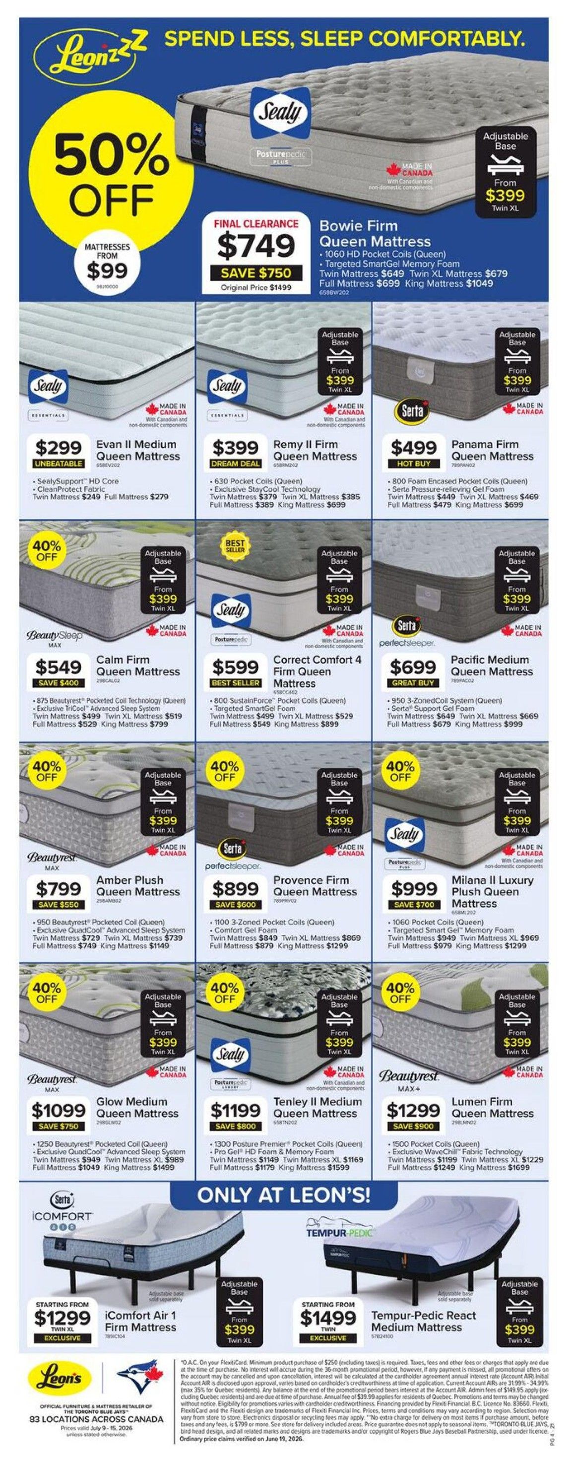 Leon’s Flyer July 9 to 15