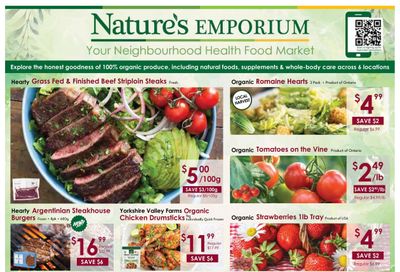 Nature's Emporium Bi-Weekly Flyer July 9 to 22