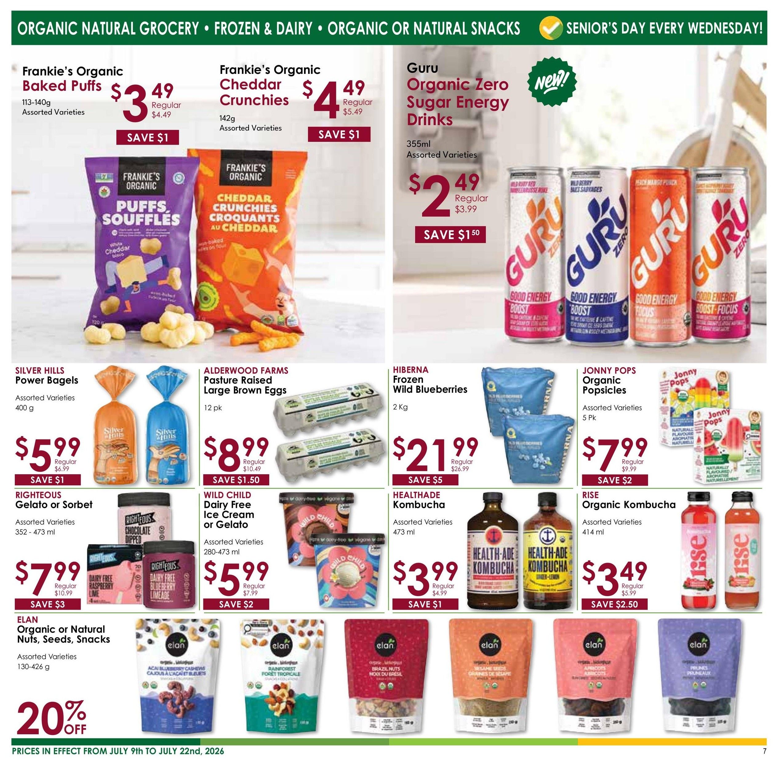 Nature's Emporium Bi-Weekly Flyer July 9 to 22