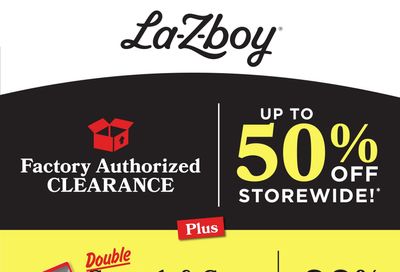 La-Z-Boy (GTA) Flyer July 9 to 26