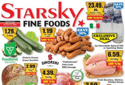 Starsky Foods Flyer July 9 to 15