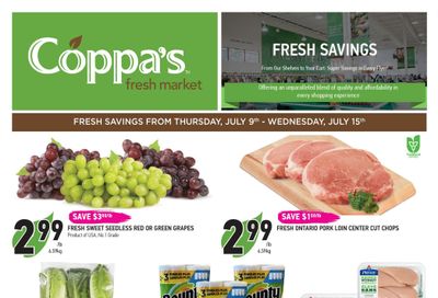 Coppa's Fresh Market Flyer July 9 to 15