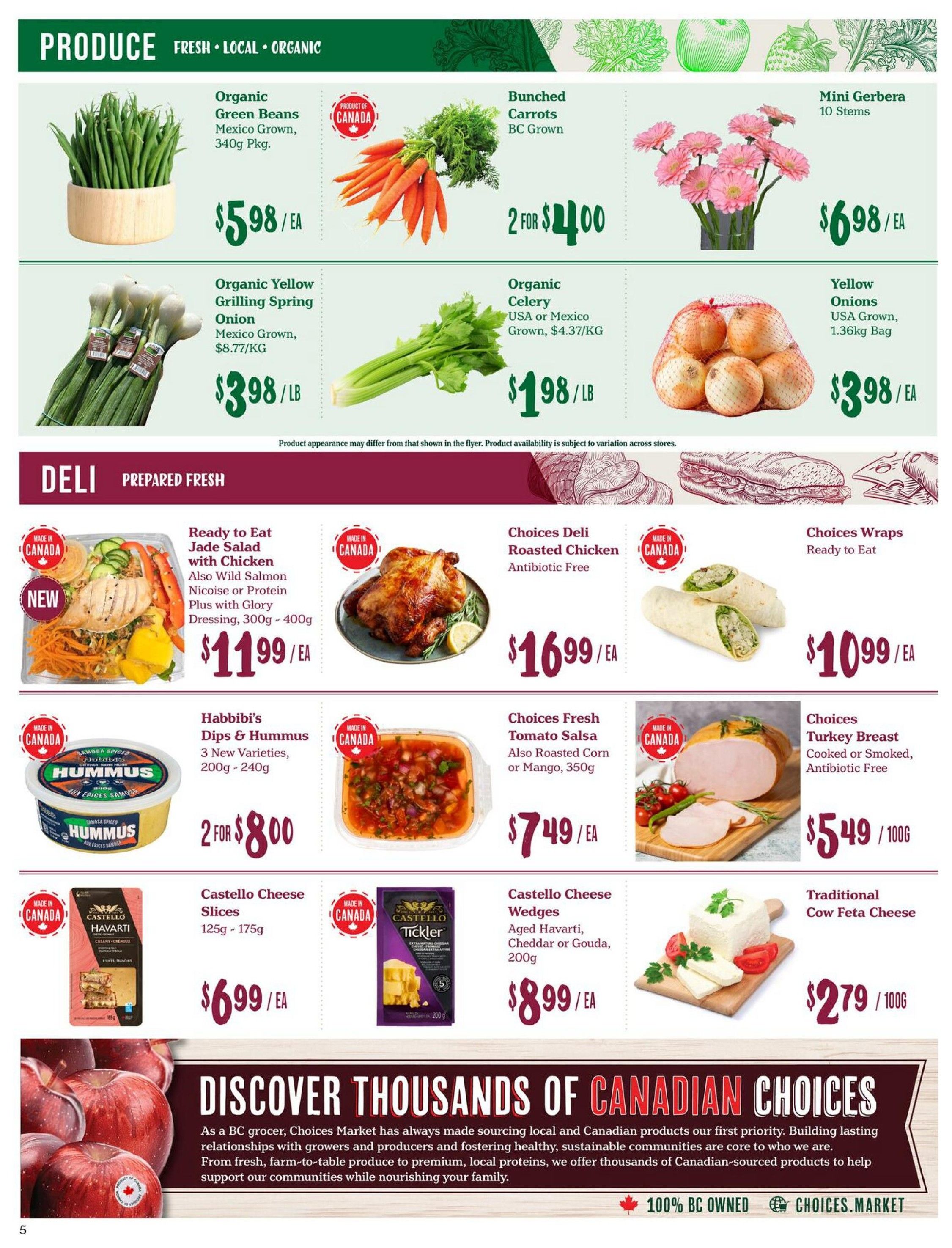Choices Market Flyer July 9 to 15 
