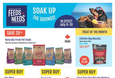 ShurGain Feeds'n Needs Flyer July 9 to 18