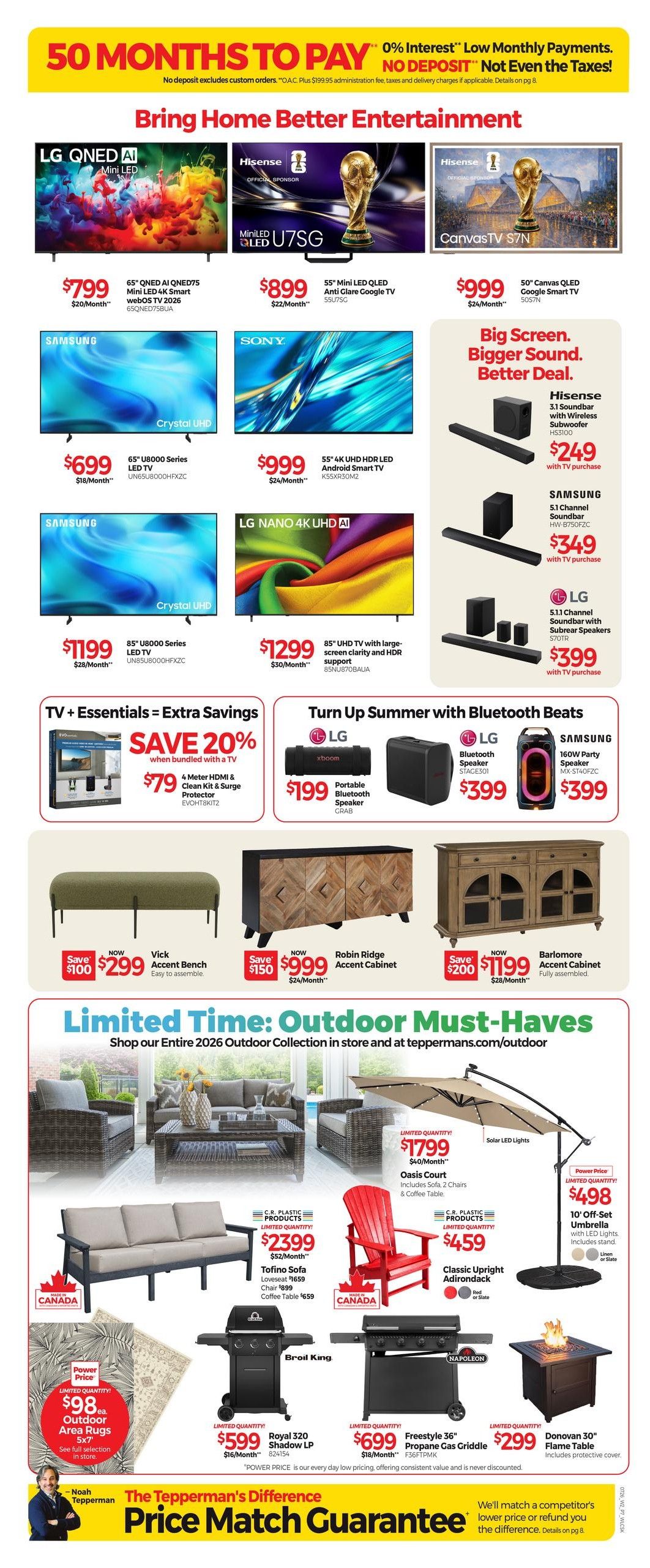 Tepperman's Flyer July 10 to 16