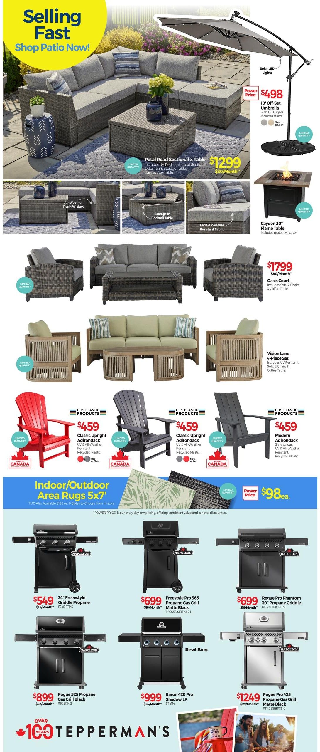 Tepperman's Flyer July 10 to 16