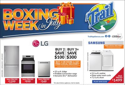 Trail Appliances (AB & SK) Flyer July 9 to 15