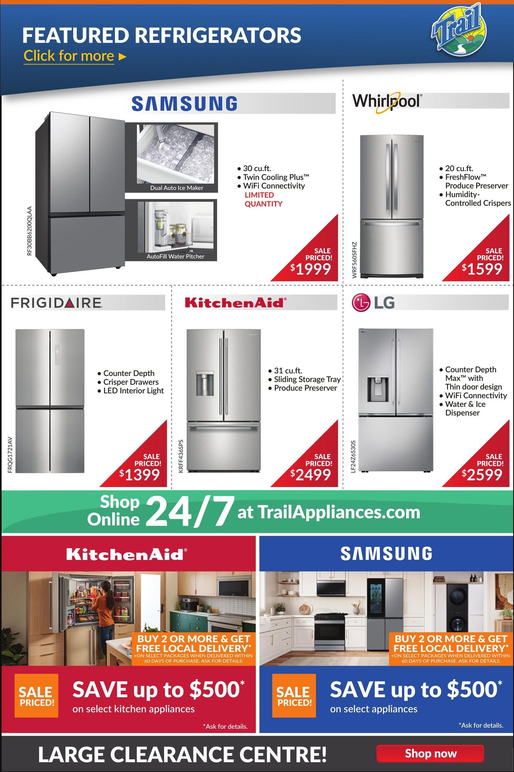 Trail Appliances (AB & SK) Flyer July 9 to 15