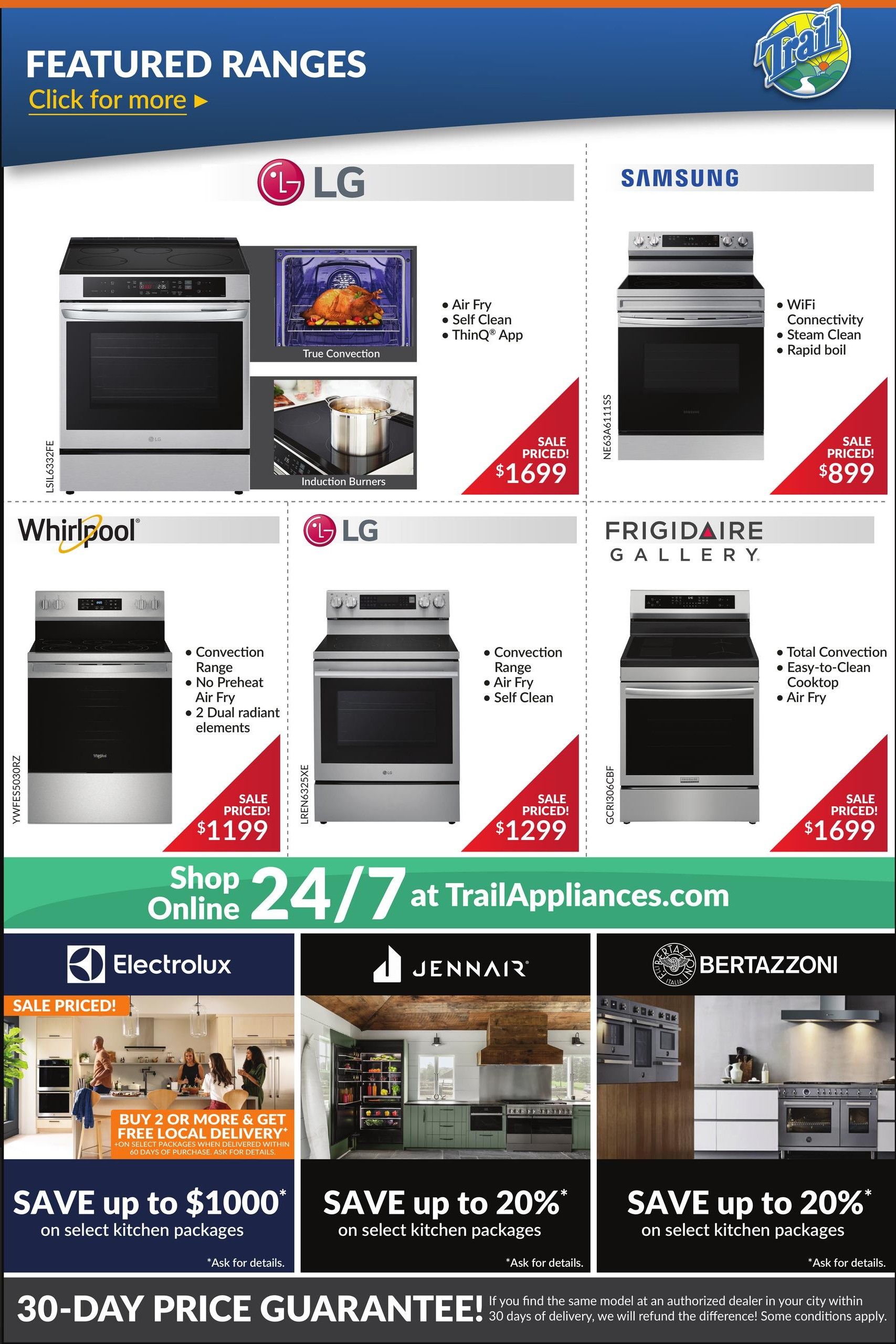 Trail Appliances (AB & SK) Flyer July 9 to 15