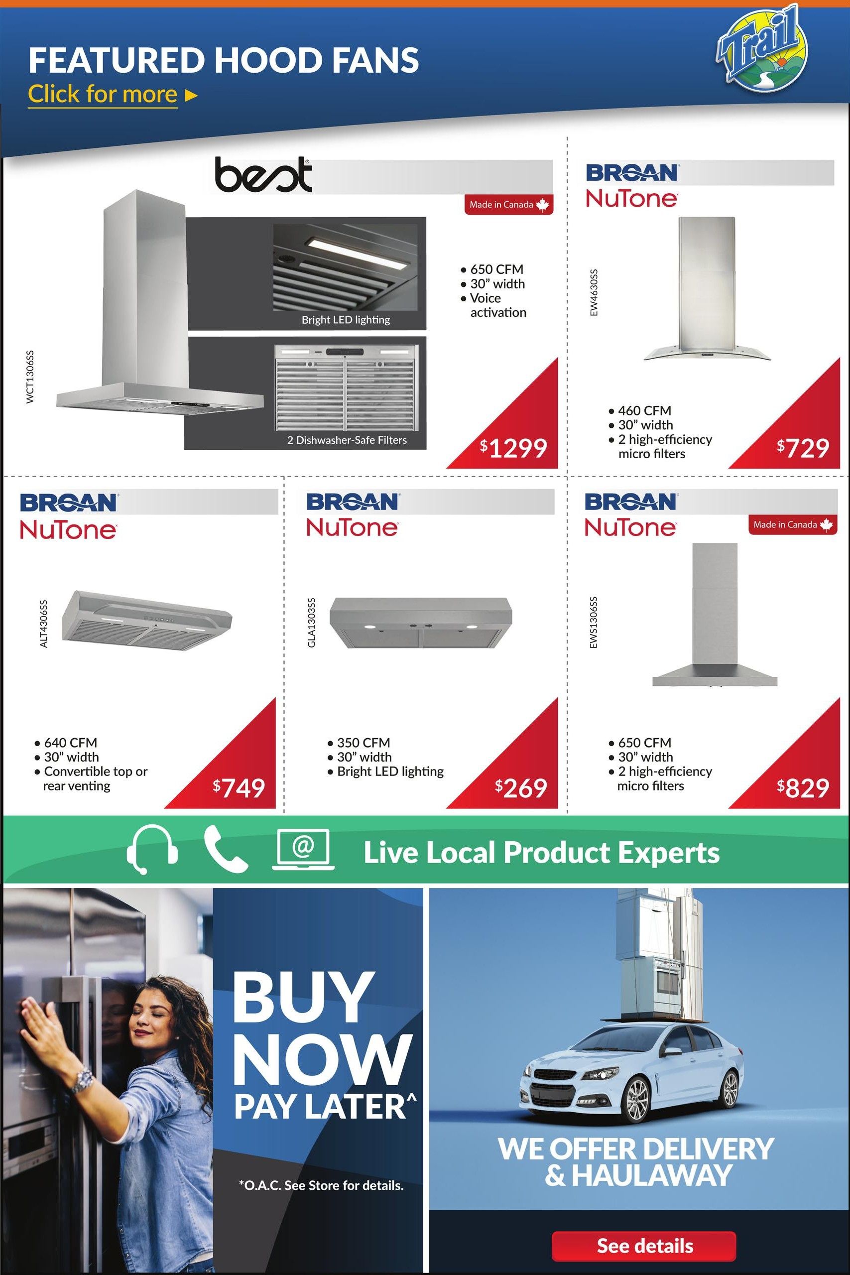 Trail Appliances (AB & SK) Flyer July 9 to 15